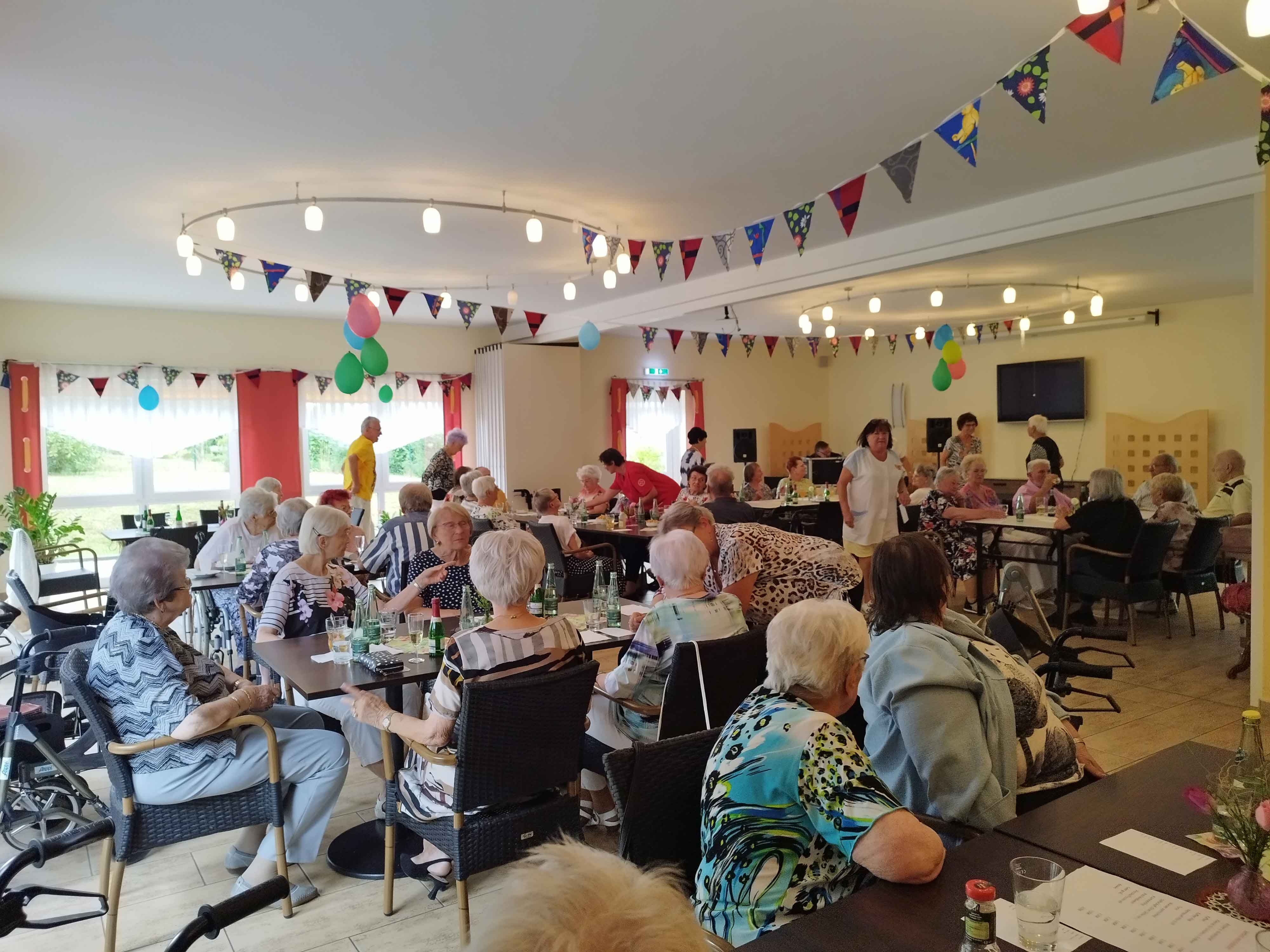 Sommerfest im Betreuten Wohnen Allendestraße