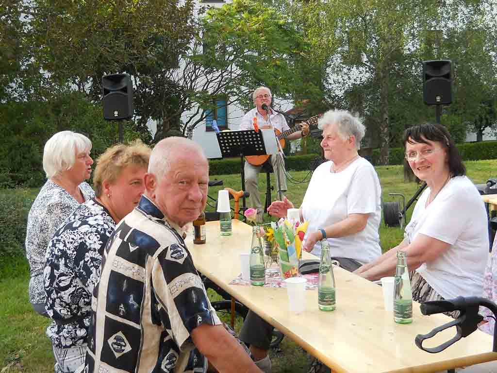 Sommerfest in der ASB Betreuten Wohnanlage „Am Sandberg“